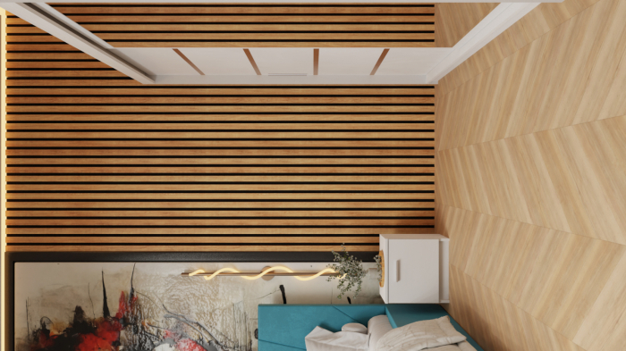 Dormitor Tony Tapitat Stofa Turcoaz cu dulap 200*200 usi glisante Alb cu Oglinda, noptiere si comoda [4]