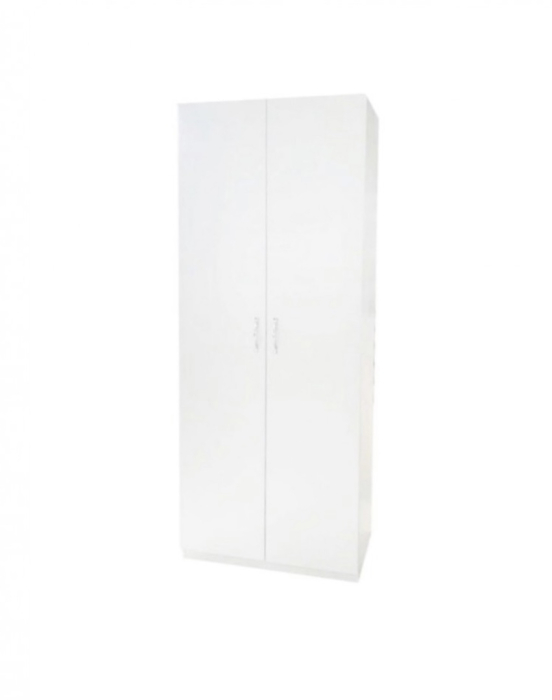 Dulap 2 usi cu polite Alb [2]