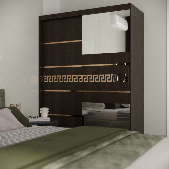 Dulap Venus Gold cu Oglinda Wenge [2]