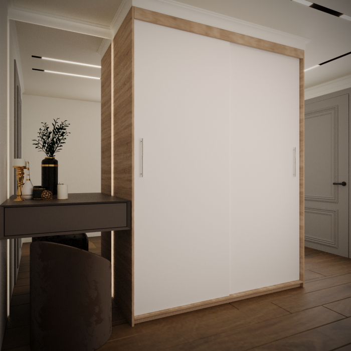 Dulap Venus  Sonoma&Alb [2]