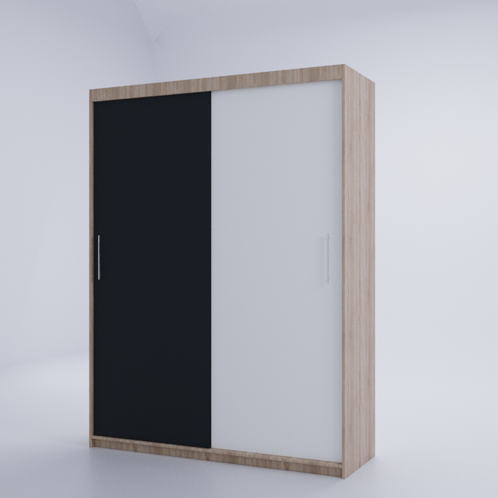 Dulap Venus Sonoma&Gri&Alb [3]