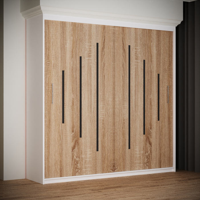 Dulap Venus Space Alb&Sonoma 200*200, [2]