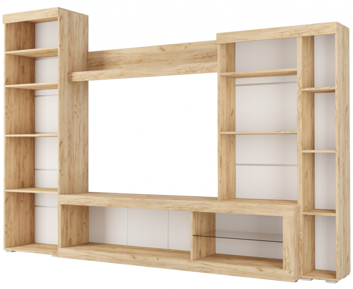 Mobila living Boston fag + alb lucios [3]