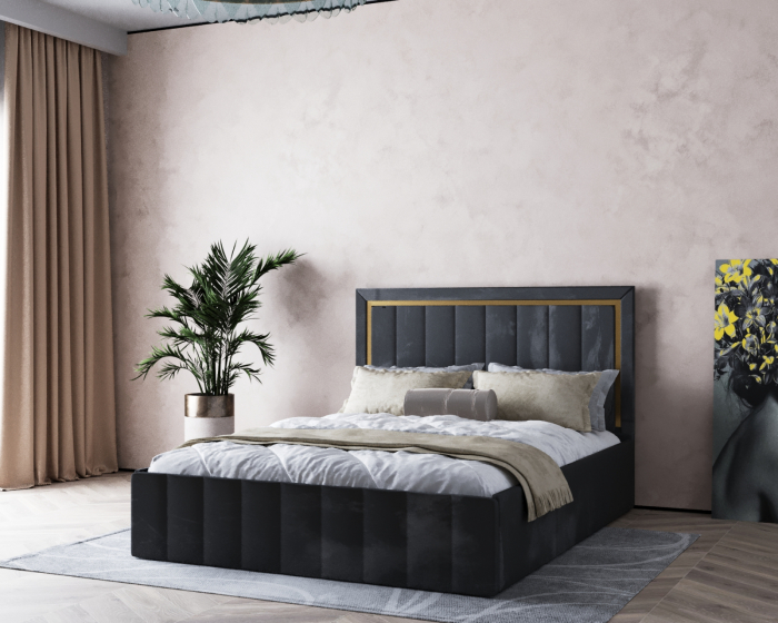 Pat Elegance Tapitat Gri 160x200 [2]