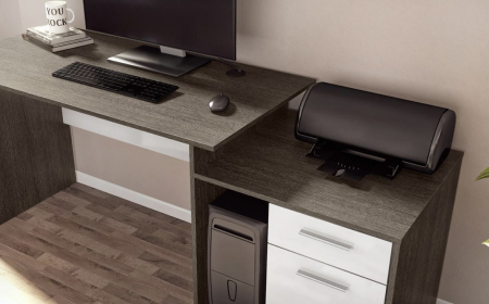 Birou Office Wenge&Alb [2]