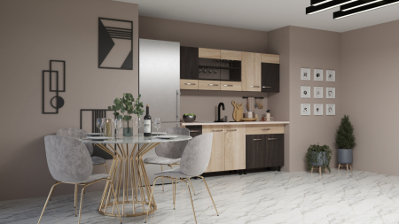 Bucatarie Elena 2m Wenge&Sonoma [1]