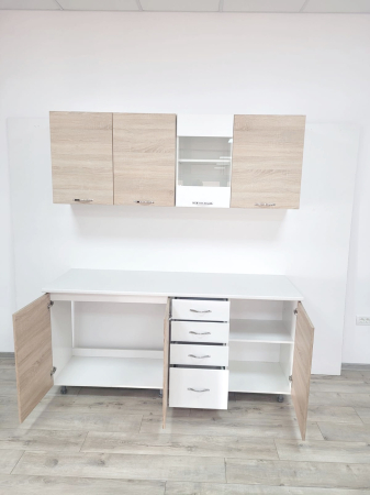 Bucatarie Ioana 1.6 m Sonoma&Alb [3]