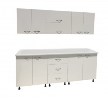 Bucatarie Lily 1.8m Alb Mat [2]