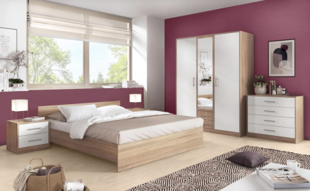 Seturi Dormitor - Dormitor Gabriel Sonoma&Alb