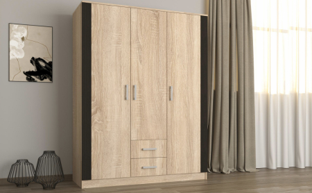 Dressing / Dulap - Dulap 3 Usi Patrick Sonoma&Wenge