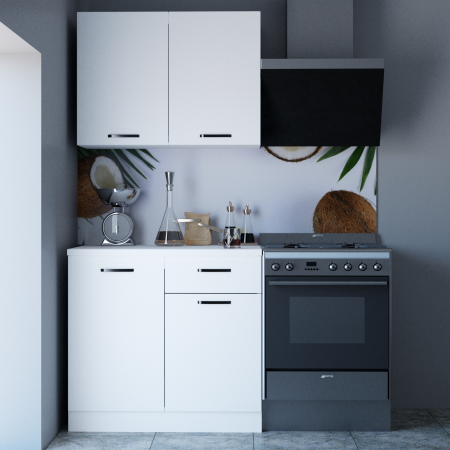 Dulapuri Bucatarie - Dulap de Bucatarie S20 Alb 90cm