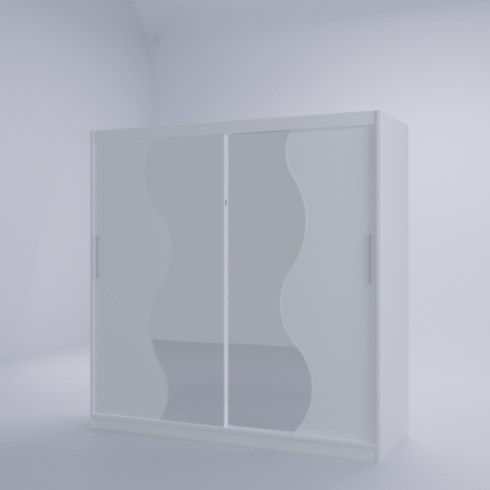 Dulap Solara S cu Oglinda alb [3]