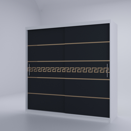 Dulap Venus Gold Alb&Antracit 200*200 [2]
