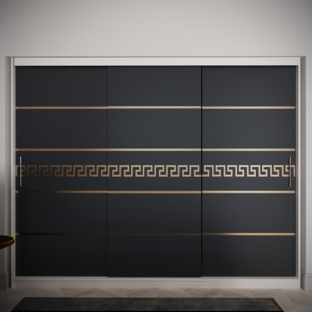 Dressing / Dulap - Dulap Venus Gold Alb&Antracit 230*200