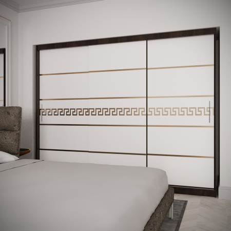 Dulap Venus Gold Wenge&Alb 230*200 [1]