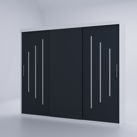 Dulap Venus Space 230*200 Alb&Antracit, [2]