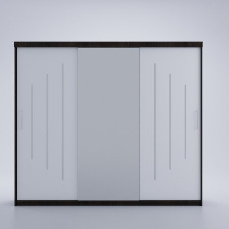 Dulap Venus Space 230*200 Cu Oglinda Wenge&Alb, [2]