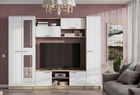 Seturi Living / Sufragerie - Living Freddy Sonoma&Alb