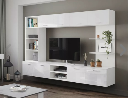 Seturi Living / Sufragerie - Living Select Alb