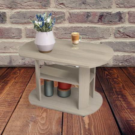 Masute Cafea - Masa cafea, Ideal Mobila, culoare sonoma, 84x58x54 cm