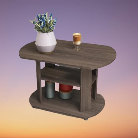 Masa cafea, Ideal Mobila, culoare wenge, 84x58x54 cm [2]