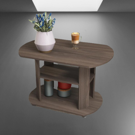 Masute Cafea - Masa cafea, Ideal Mobila, culoare wenge, 84x58x54 cm