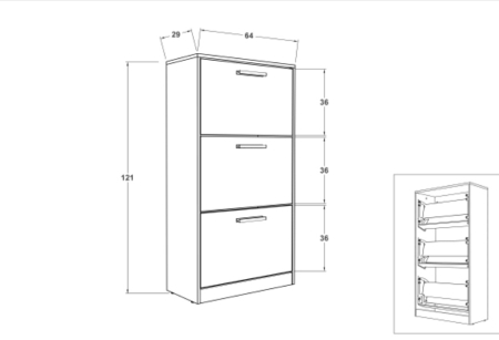 Pantofar Lino Alb 3 Usi [1]