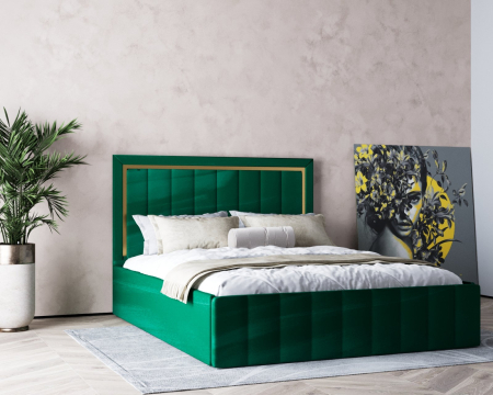 Pat Elegance Tapitat Verde 160x200 [6]