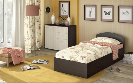 Paturi - Pat Mijloc Wenge