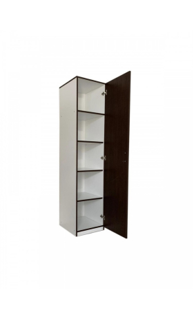 Dressing / Dulap - Soldat cu 4 polite si o usa Alb&Wenge