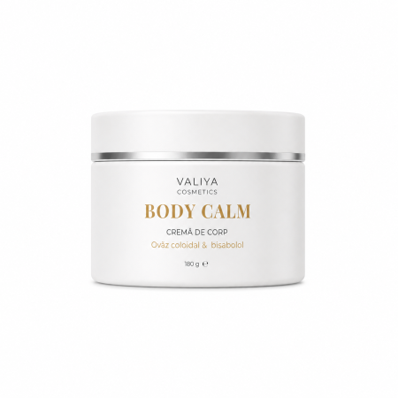Produse de ingrijire - crema-corp-calmanta-ovaz-coloidal-bisabolol-body-calm-valiya-cosmetics