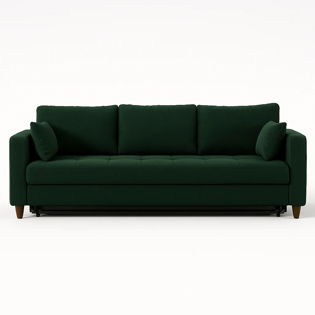 Canapele extensibile - Canapea extensibilă ARIANA C3 - 3 Locuri, Stofă, Catifea | Valmedy Collection