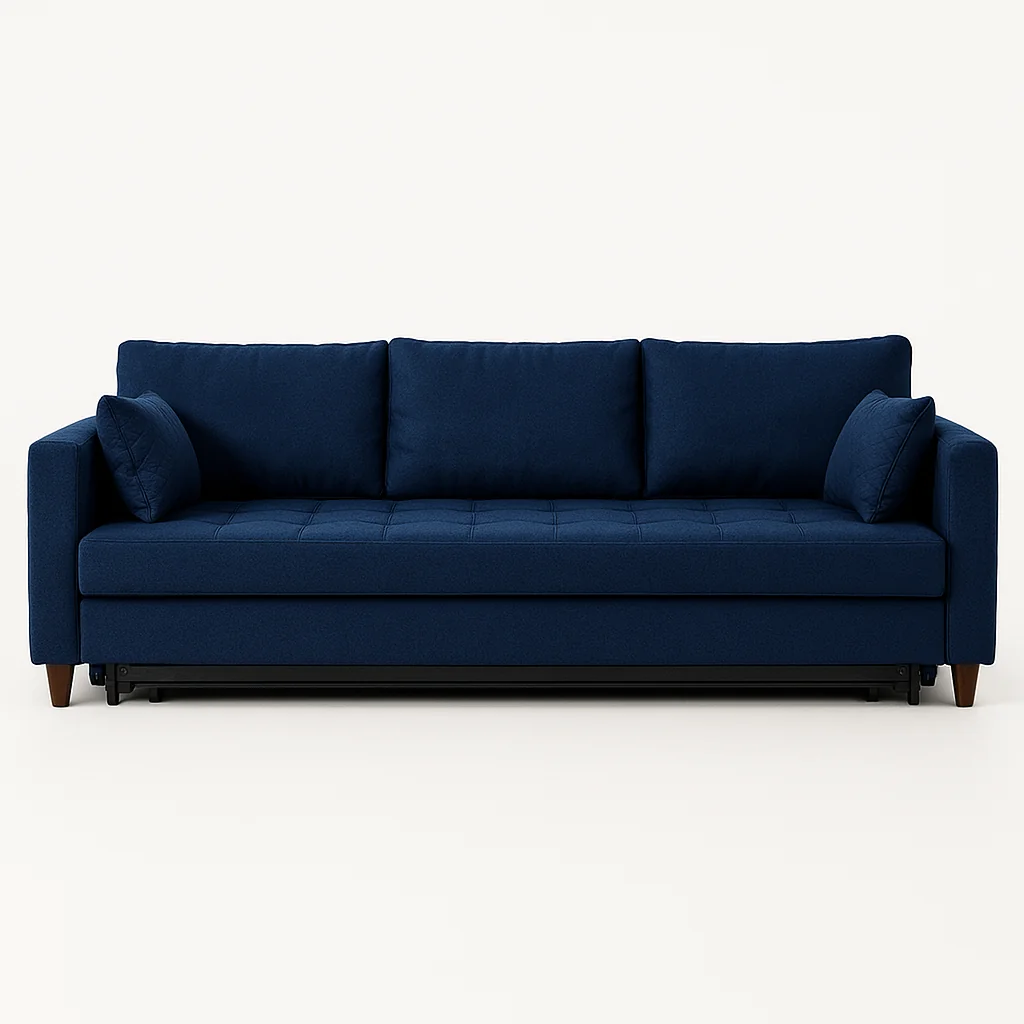 Canapele - Canapea extensibilă ARIANA C3 - 3 Locuri, Stofă, Catifea | Valmedy Collection