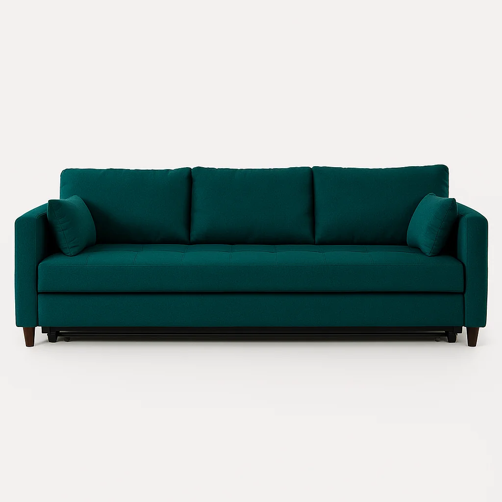 Canapele - Canapea extensibilă ARIANA C3 - 3 Locuri, Stofă, Catifea | Valmedy Collection