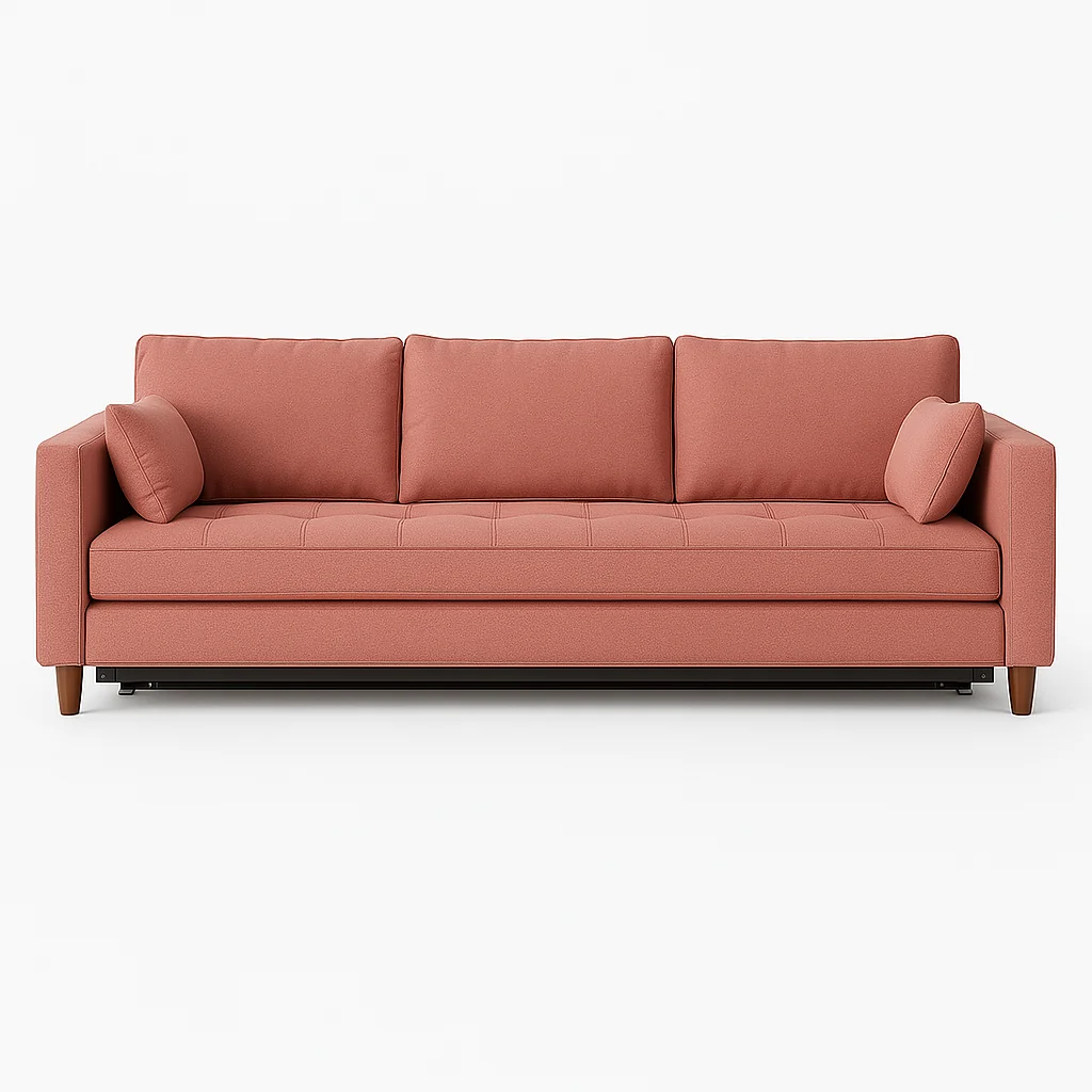 Canapele - Canapea extensibilă ARIANA C3 - 3 Locuri, Stofă, Catifea | Valmedy Collection