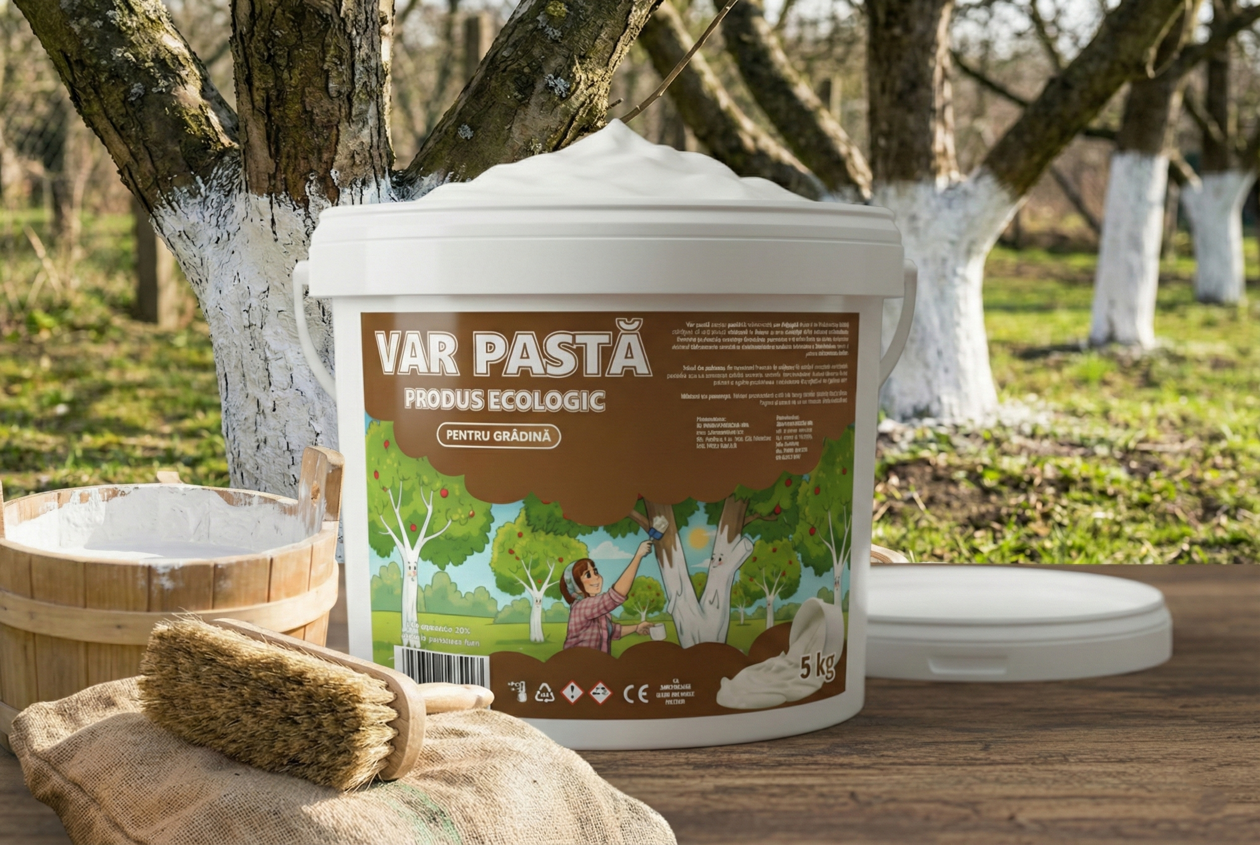 De ce arată grădina mai îngrijită după văruirea pomilor: beneficiu practic sau doar impresie?