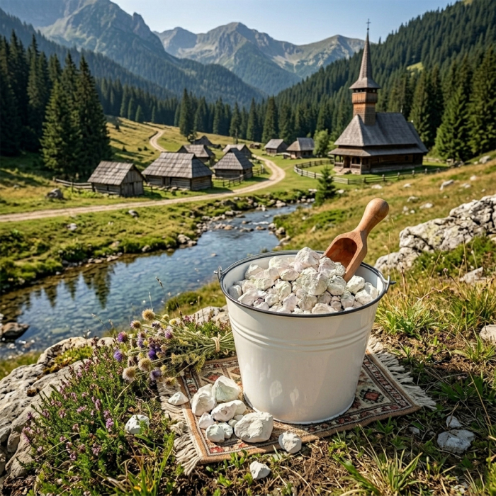 Piatră de var natural CL 90, 5kg, pentru fântâni și iazuri, puritate ridicată [7]
