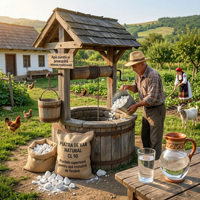 Piatră de var natural CL 90, 5kg, pentru fântâni și iazuri, puritate ridicată [6]