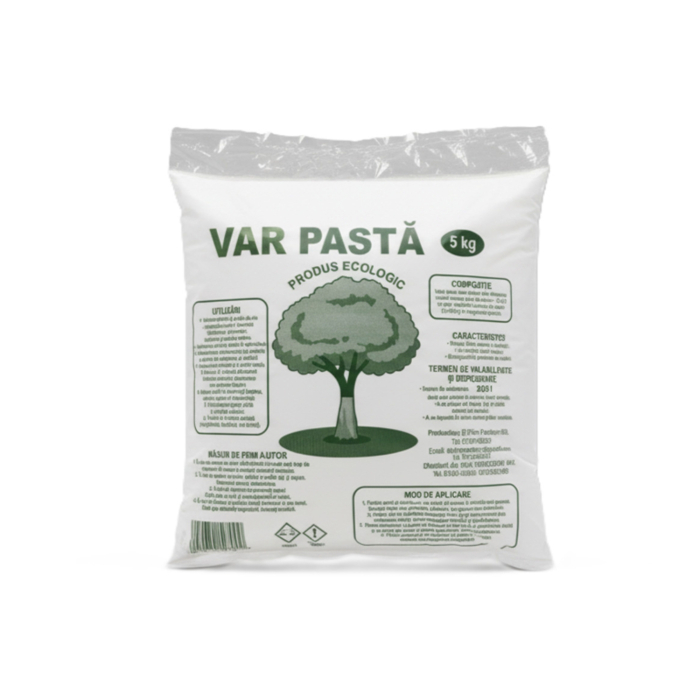 Pungă cu var pastă ecologic 5 kg, protecție naturală pentru pomii tăi [1]