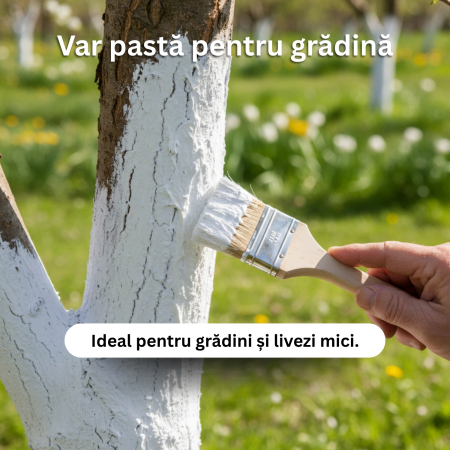Pungă cu var pastă ecologic 5 kg, protecție naturală pentru pomii tăi [2]