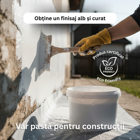 Var pastă ecologic pentru construcții 5 kg, pereți curați, respirabili și durabili [2]