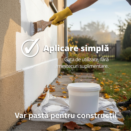Var pastă ecologic pentru construcții 8 kg, ideal pentru finisaje și restaurări [2]