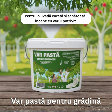Var pastă ecologic pentru grădină 8 kg, curăță, regenerează și protejează întreg anul [5]