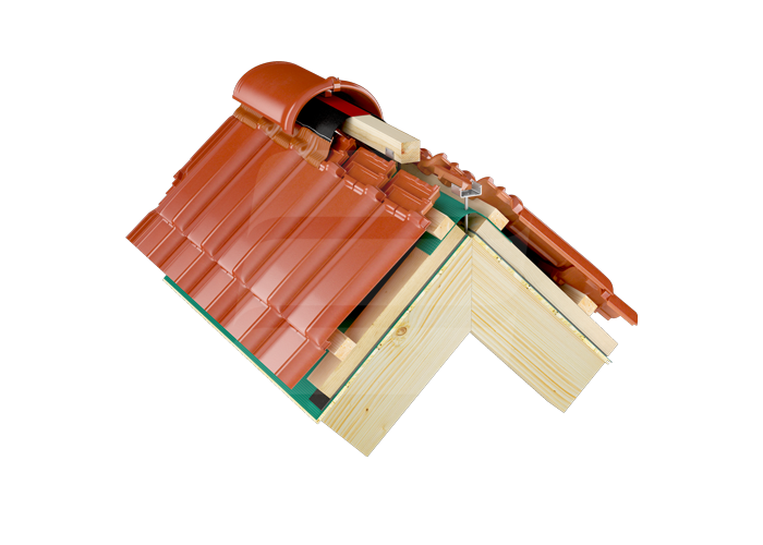 Cui fixare șipca de coama G [2]