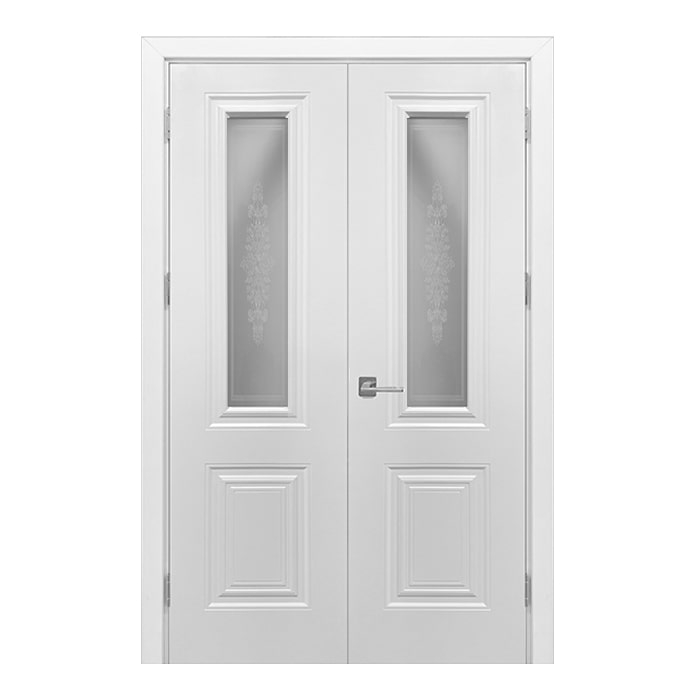 Set uși duble de interior cu sticlă, Kianti [2]