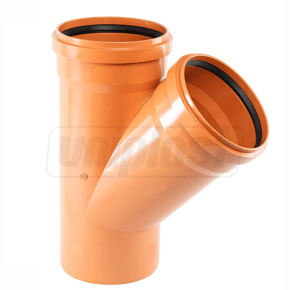 Țevi și fitinguri din PVC pentru canalizare exterioară - 