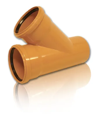 Țevi și fitinguri din PVC pentru canalizare exterioară - 