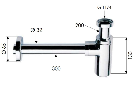 Sifoane pentru lavoare și bideuri - 