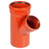 Țevi și fitinguri din PVC pentru canalizare exterioară - 