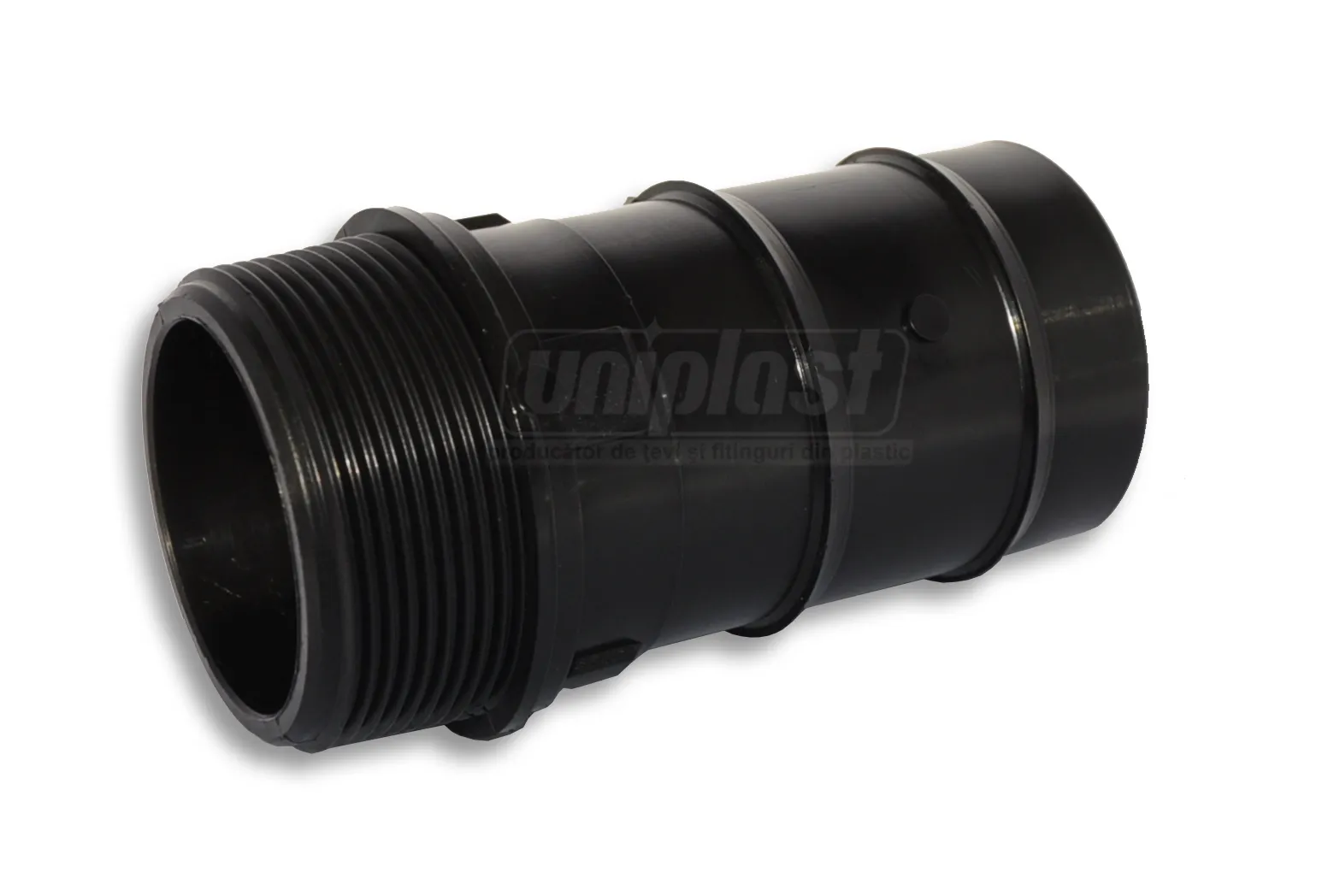 Irigare - Adaptor cu portfurtun D. 50x1.1/2" FE (negru) 15010-7-F